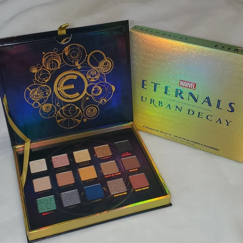 NIB Urban Decay x Marvel ETERNALS Eyeshadow Palette